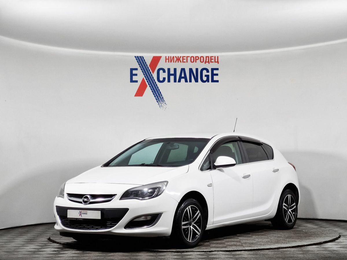 Opel Astra J Рестайлинг