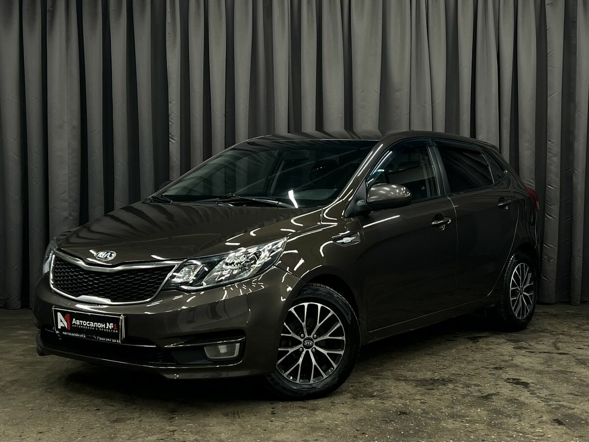 Kia Rio III Рестайлинг