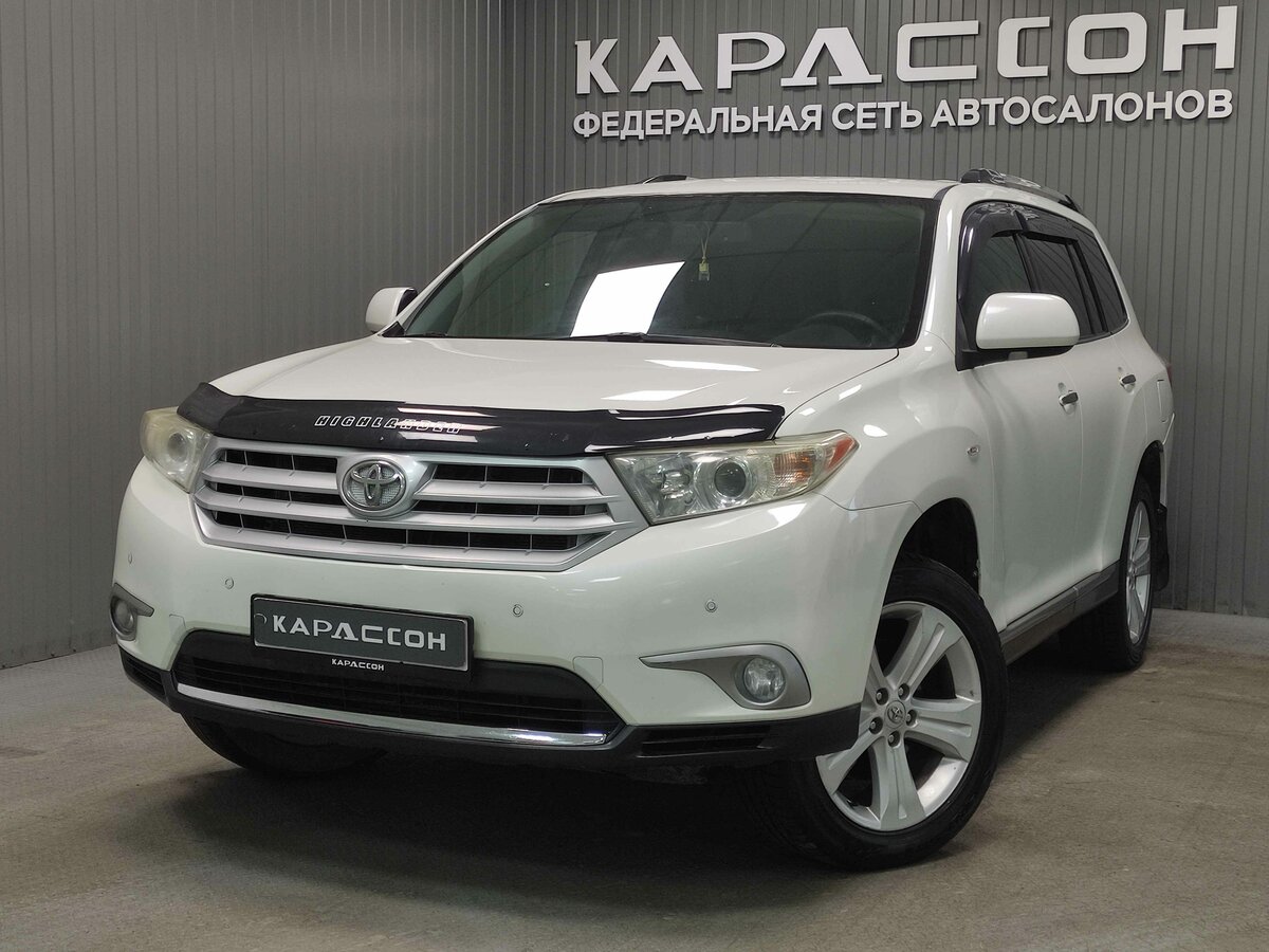 Toyota Highlander II (U40) Рестайлинг