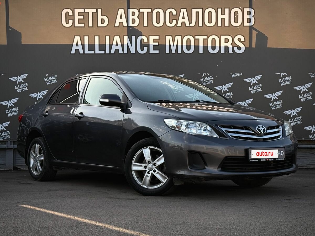 Toyota Corolla X (E140, E150) Рестайлинг