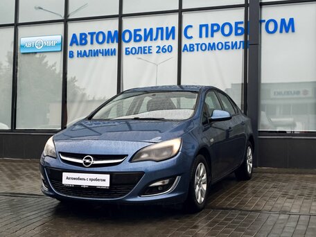 Opel Astra J Рестайлинг