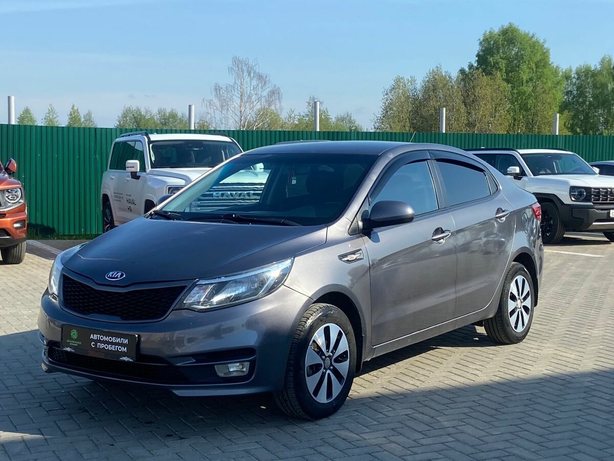 Kia Rio III Рестайлинг