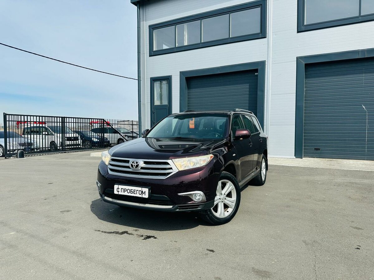 Toyota Highlander II (U40) Рестайлинг