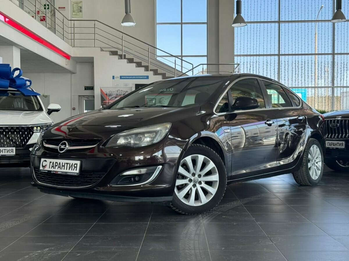 Opel Astra J Рестайлинг