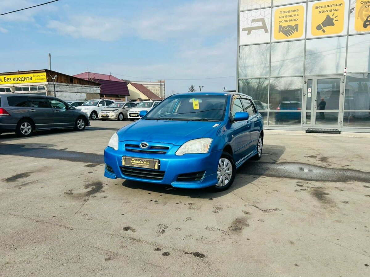 Toyota Corolla Runx IX (E120, E130) Рестайлинг