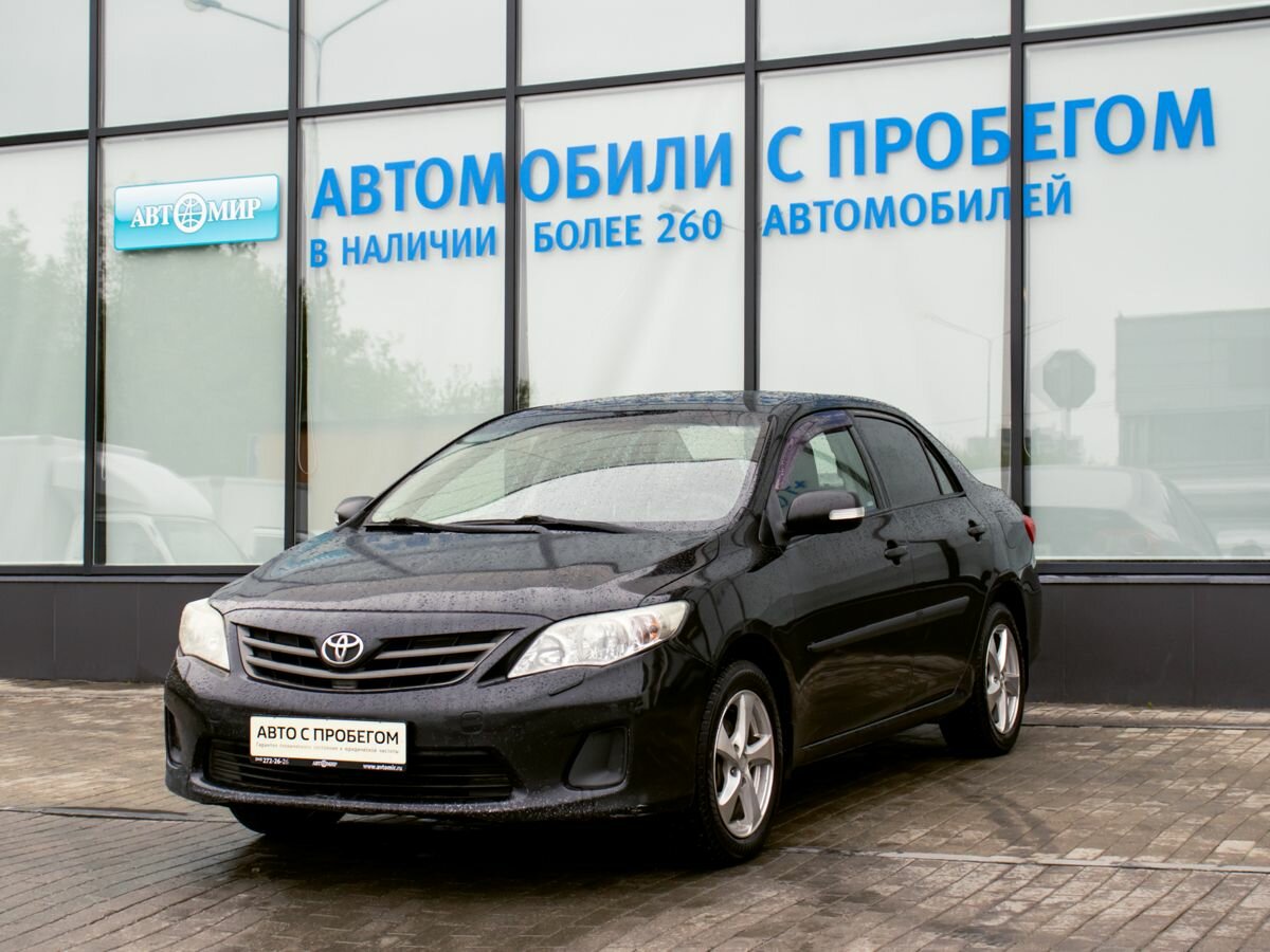 Toyota Corolla X (E140, E150) Рестайлинг
