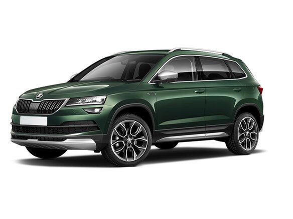 2021 Skoda Karoq I, зелёный